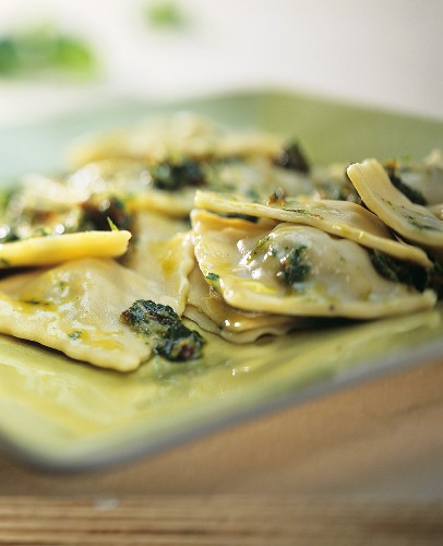 00353030         - Pilz-Ravioli mit Rucolapesto