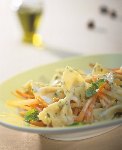 00353032         - Kr�uter-Farfalle mit Kohlrabi, Karotte und Gorgonzola