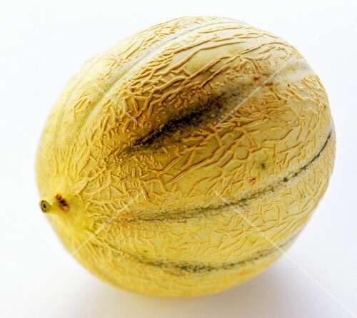 Eine Netzmelone
