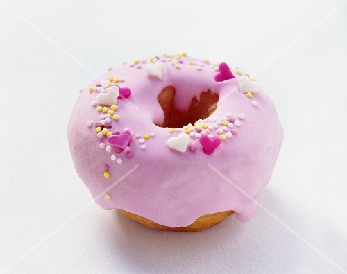Strawberry Frosted Donut