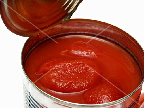 Open Can of Tomatoes