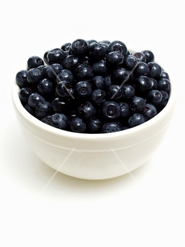 Blueberries in a Bowl
