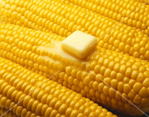 Butter Melting on Corn on the Cob