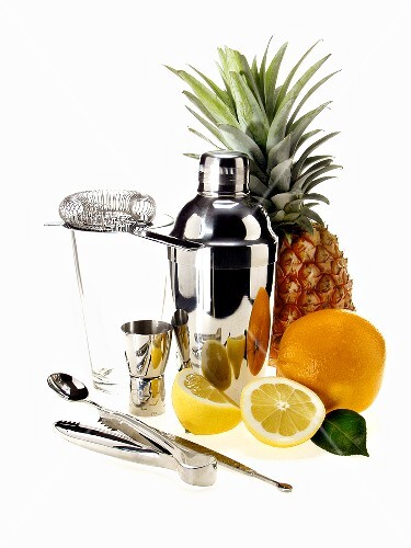 Various bar utensils and fruit (3)