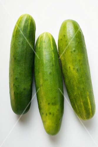 Three fresh cucumbers (1)