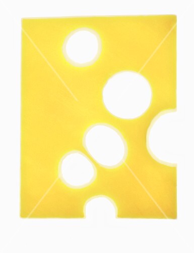 A slice of Emmental cheese (1)