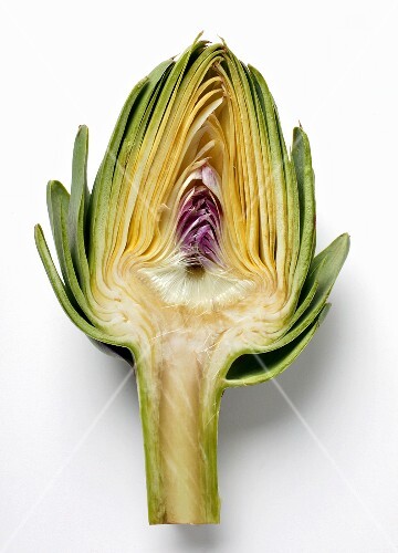 Half an artichoke