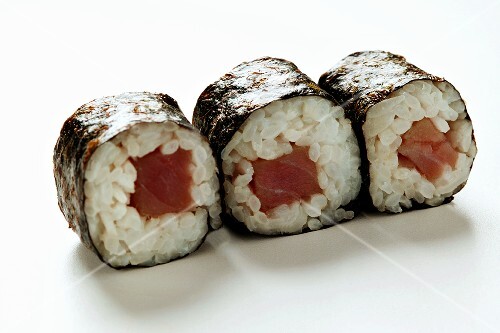 Maki sushi with tuna
