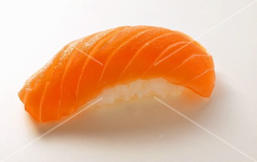 Nigiri-Sushi mit Lachs
