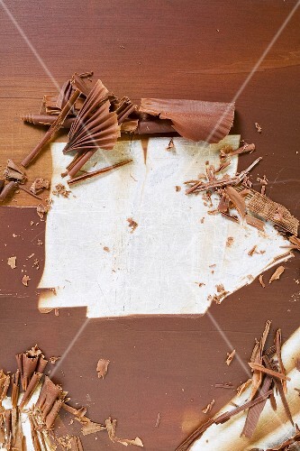 Making chocolate curls