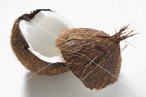 Coconut, halved