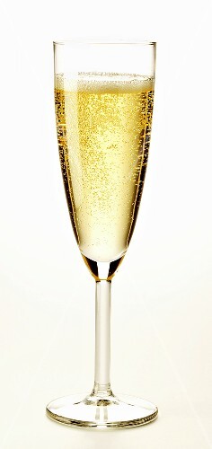 Glas Sekt