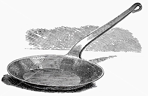 Frying pan (illustration)