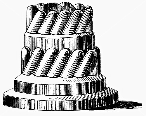 Backform für Napfkuchen (Illustration)