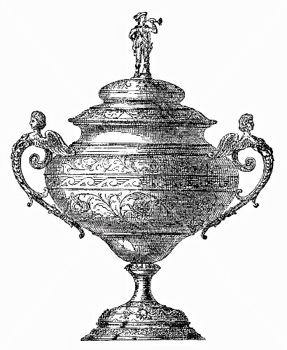 Festliches Bowlengefäss (Illustration)