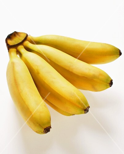 Gelbe Zuckerbananen (Babybananen)