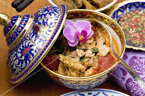 Chicken curry with Nam Pla (Thailand)