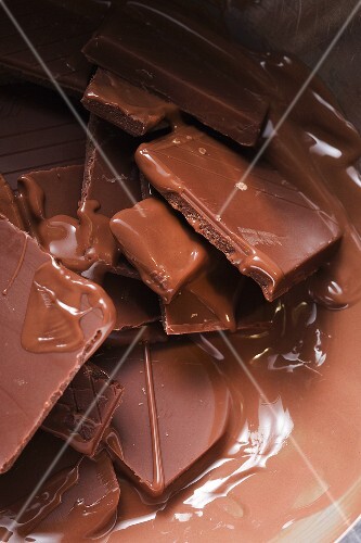 Melting chocolate