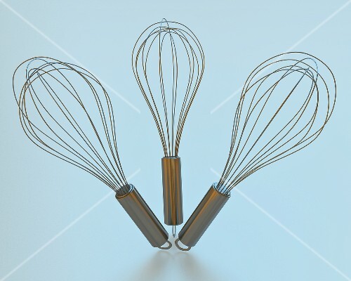 Three whisks