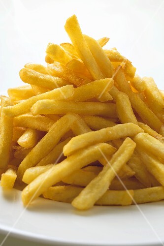 Chips on a plate