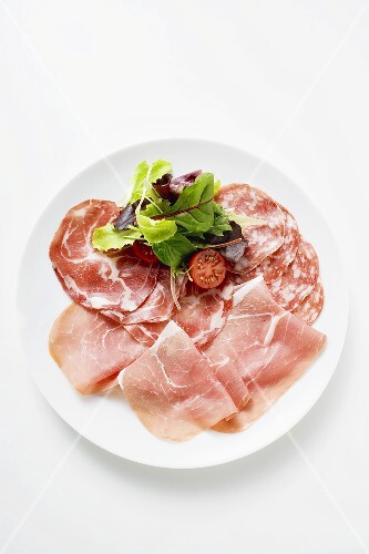Italian cold cuts platter