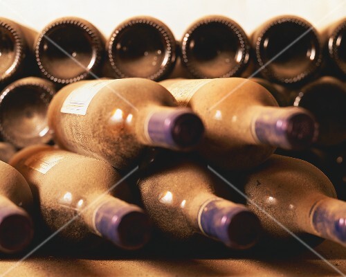 Old wine bottles