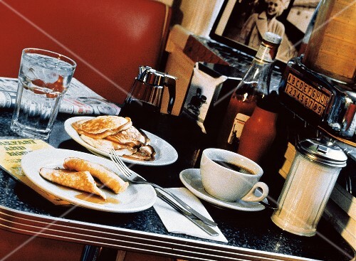 Breakfast in a Restaurant