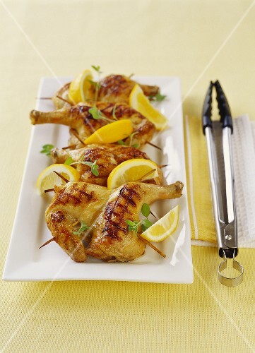 Grilled Poussin