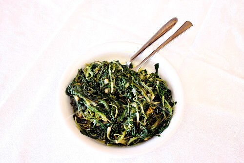 Stamnagkathi (wild vegetables from Crete, Greece)
