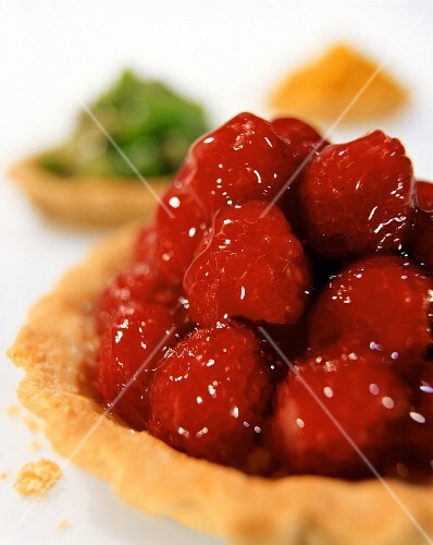 Raspberry tartlet