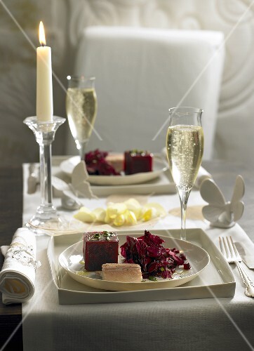 Beetroot jelly for Valentine's Day
