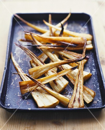 Baked parsnips