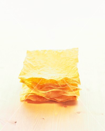 Filo pastry sheets