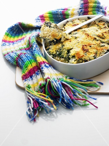 Mangoldgratin mit Quinoa