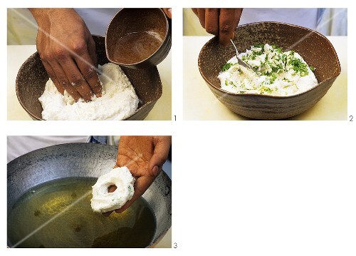 Mysore Vadai zubereiten (Indien)