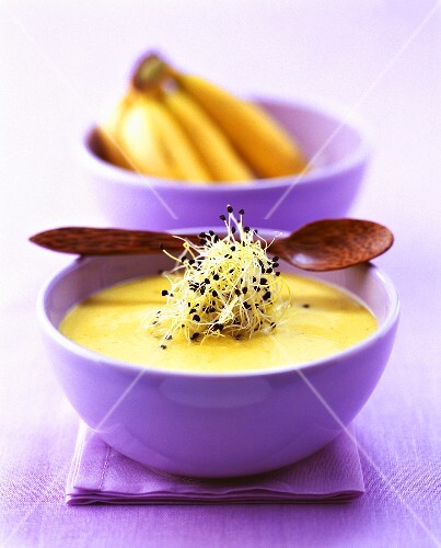 Spicy banana soup (Caribbean)
