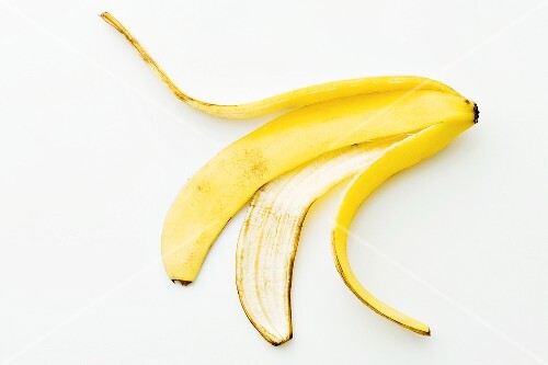 Eine Bananenschale