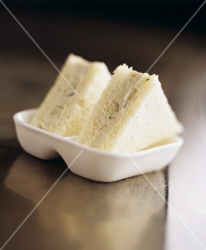 Two tuna sandwiches