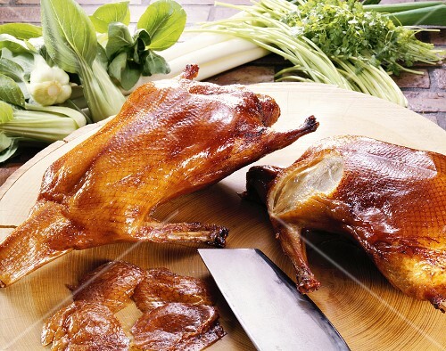 Peking duck (Crispy roast duck, China)