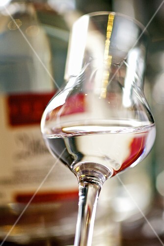 Schnapps in a glass