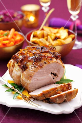 Roast ham
