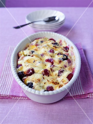 Summer fruit pudding