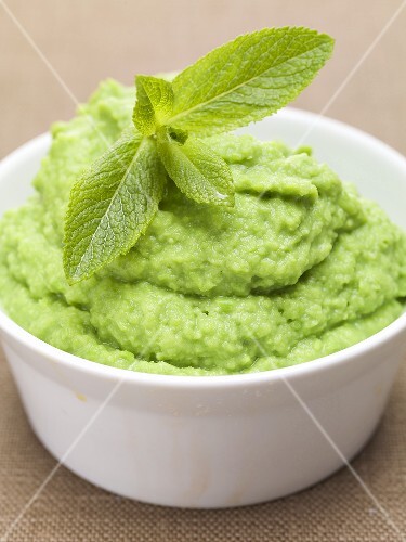 Pea puree