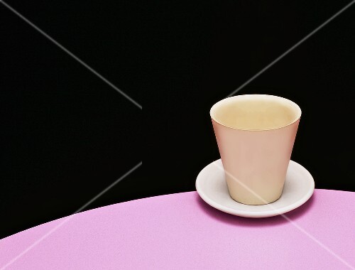 Cup and saucer