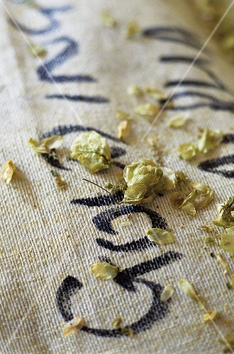 Hops on a sack