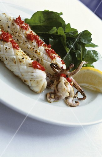 Grilled cuttlefish
