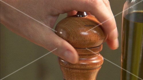 A pepper mill