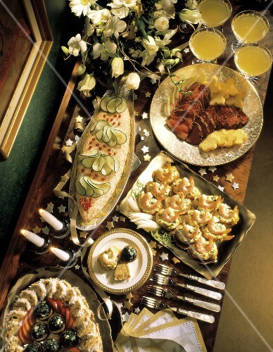 A Buffet of New Year's Appetizers
