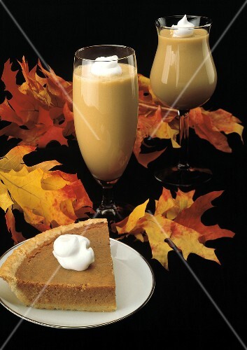 A Slice of Pumpkin Pie; Pumpkin Milkshakes