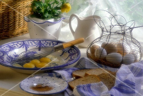 Ingredients for Making French Toast